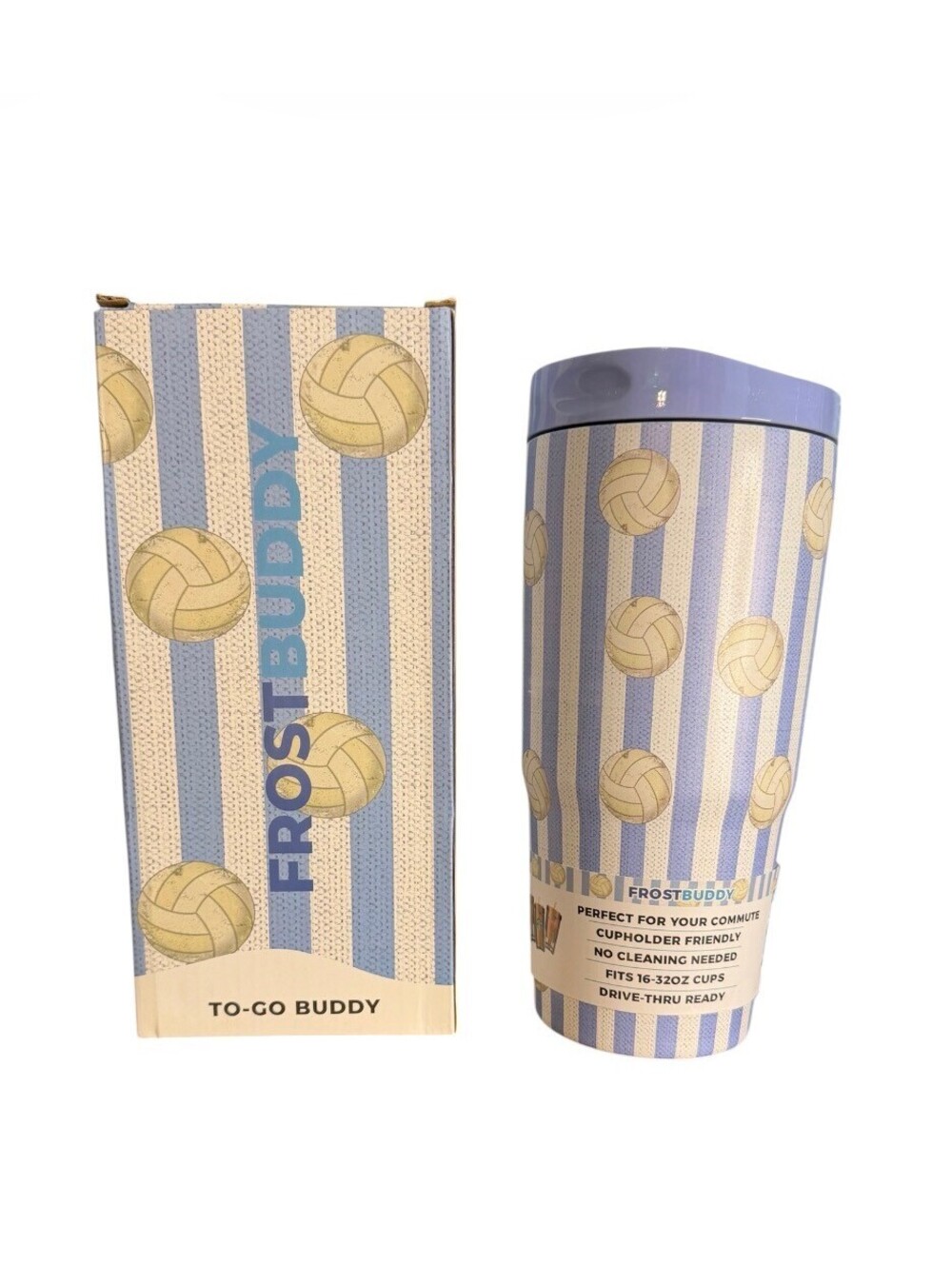 Frost Buddy To-Go Buddy - Vintage Volleyball (430)